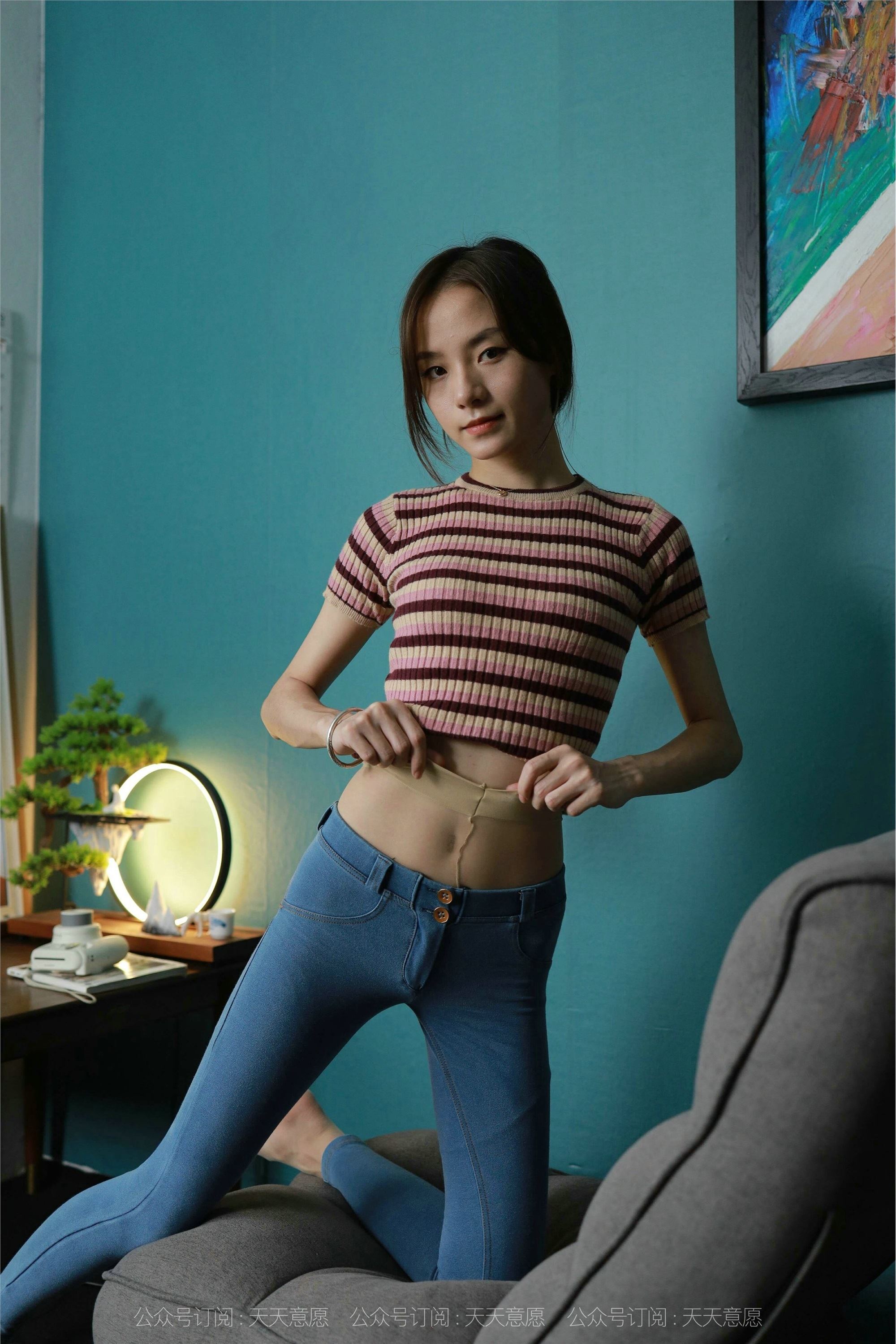 IESS异思趣向  2021.09.01 丝享家906：小六《牛仔裤里丝》